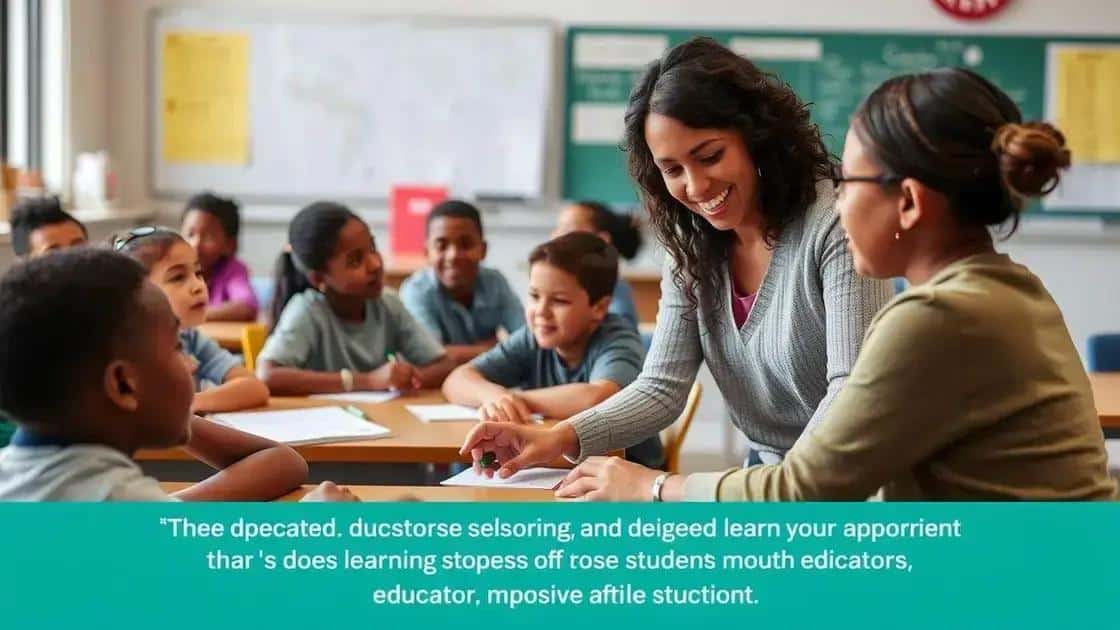 Impact on students and learning outcomes