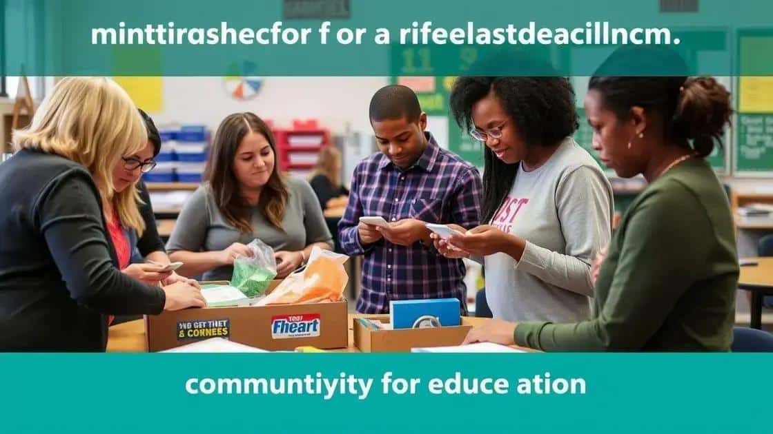 How communities can support teachers