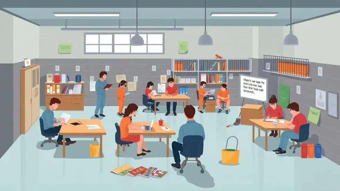 Recommendations for improving prison environments