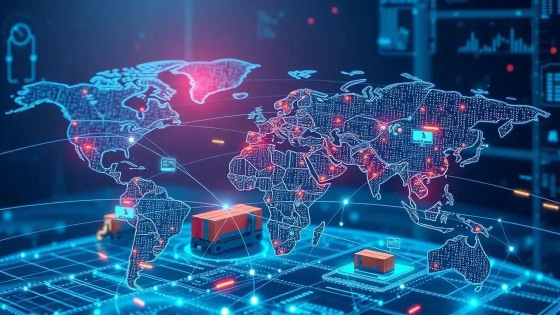 Future trends in global supply chains