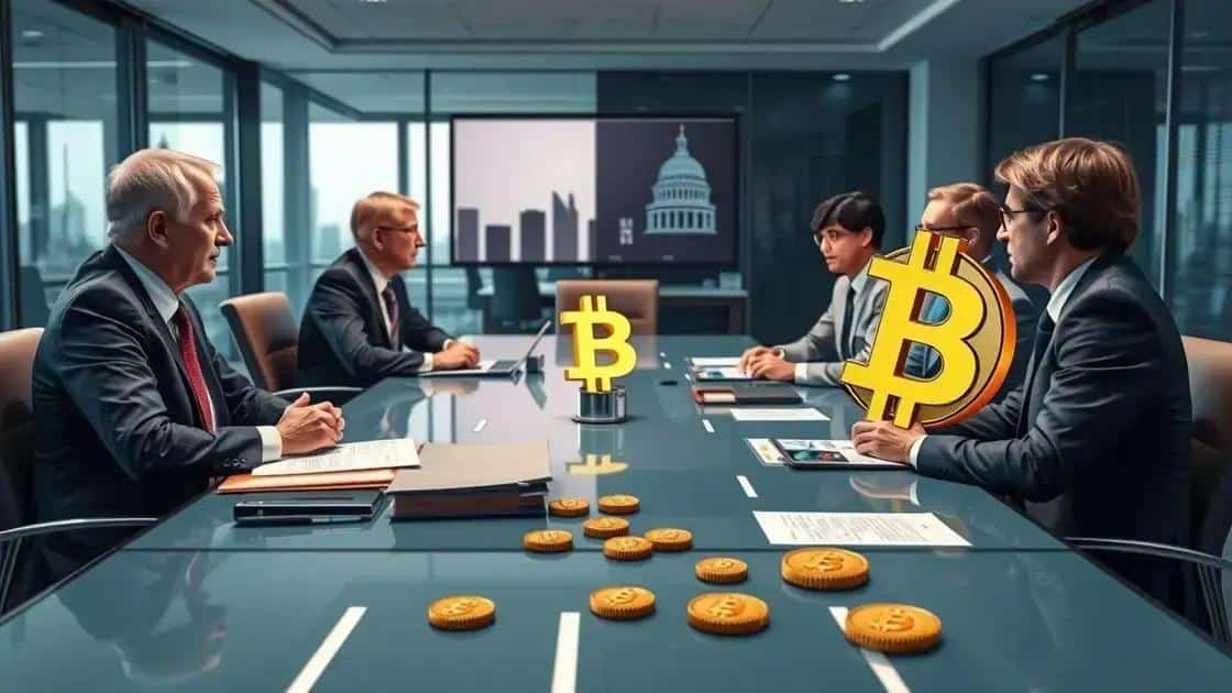 Key players in US cryptocurrency regulation