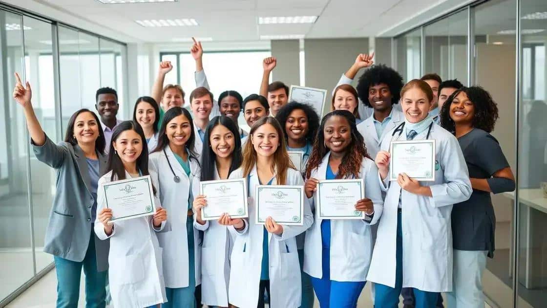 Benefits of obtaining certifications in healthcare