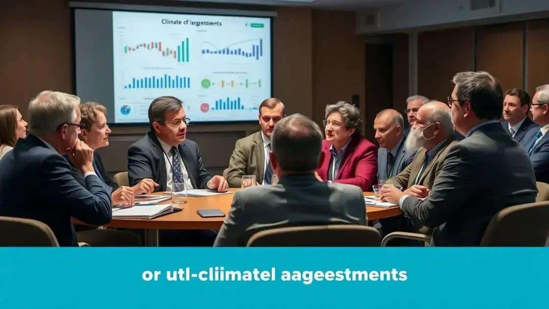 Future challenges for global climate agreements