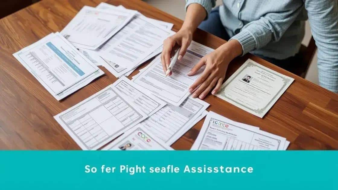 Documents needed for application