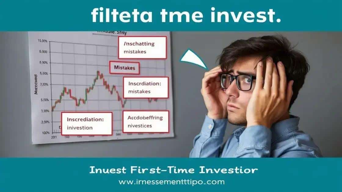 Common mistakes first-time investors make