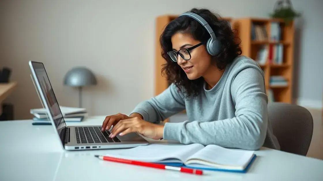 Tips for succeeding in online master’s courses
