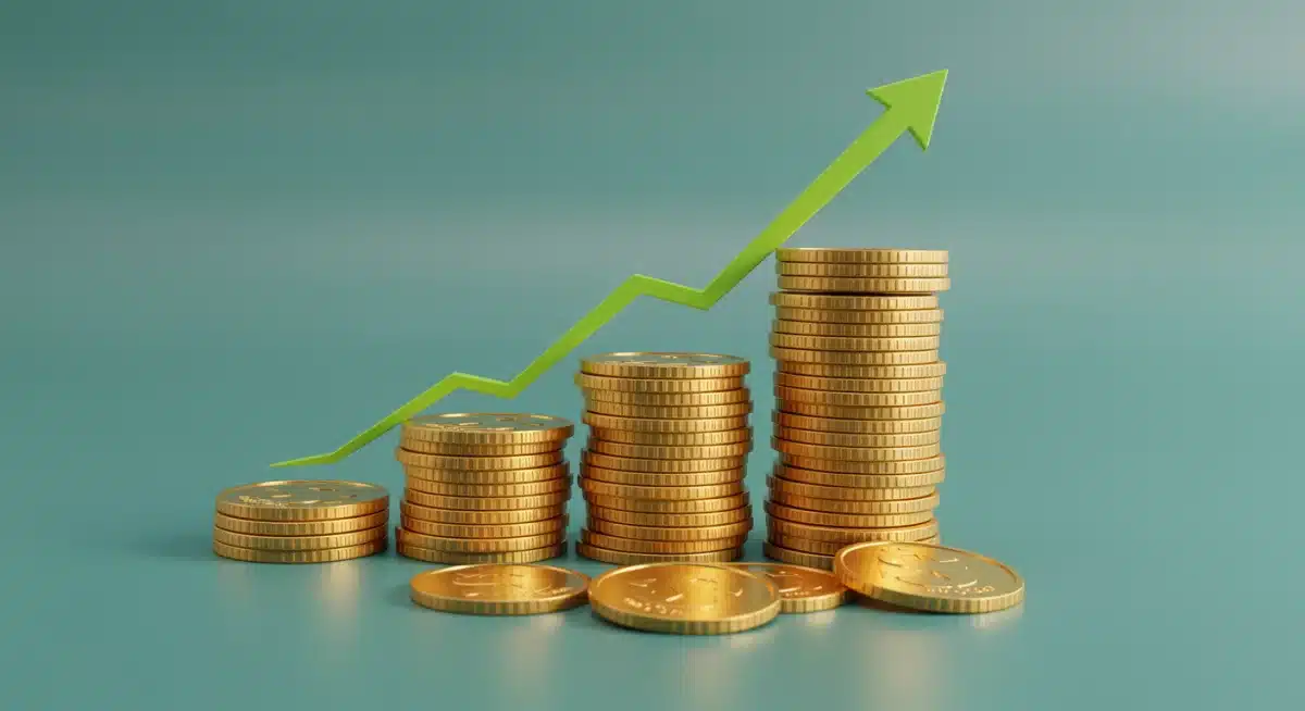 Compounding interest growth for 401k retirement savings