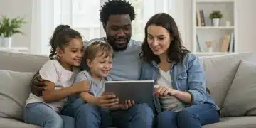 Happy family enjoying time together, symbolizing financial stability from CTC