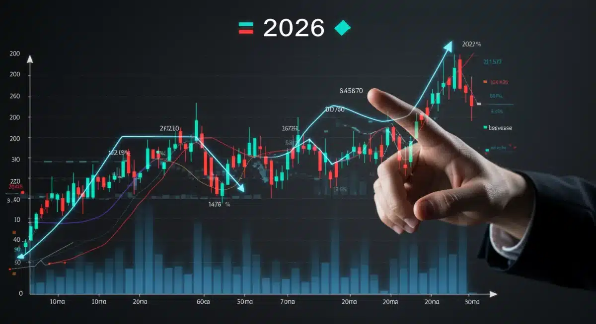 Housing market graph showing trends and forecasts for 2026 real estate.