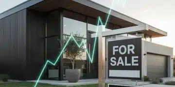 Modern house with 'For Sale' sign, symbolizing 2026 housing market decisions