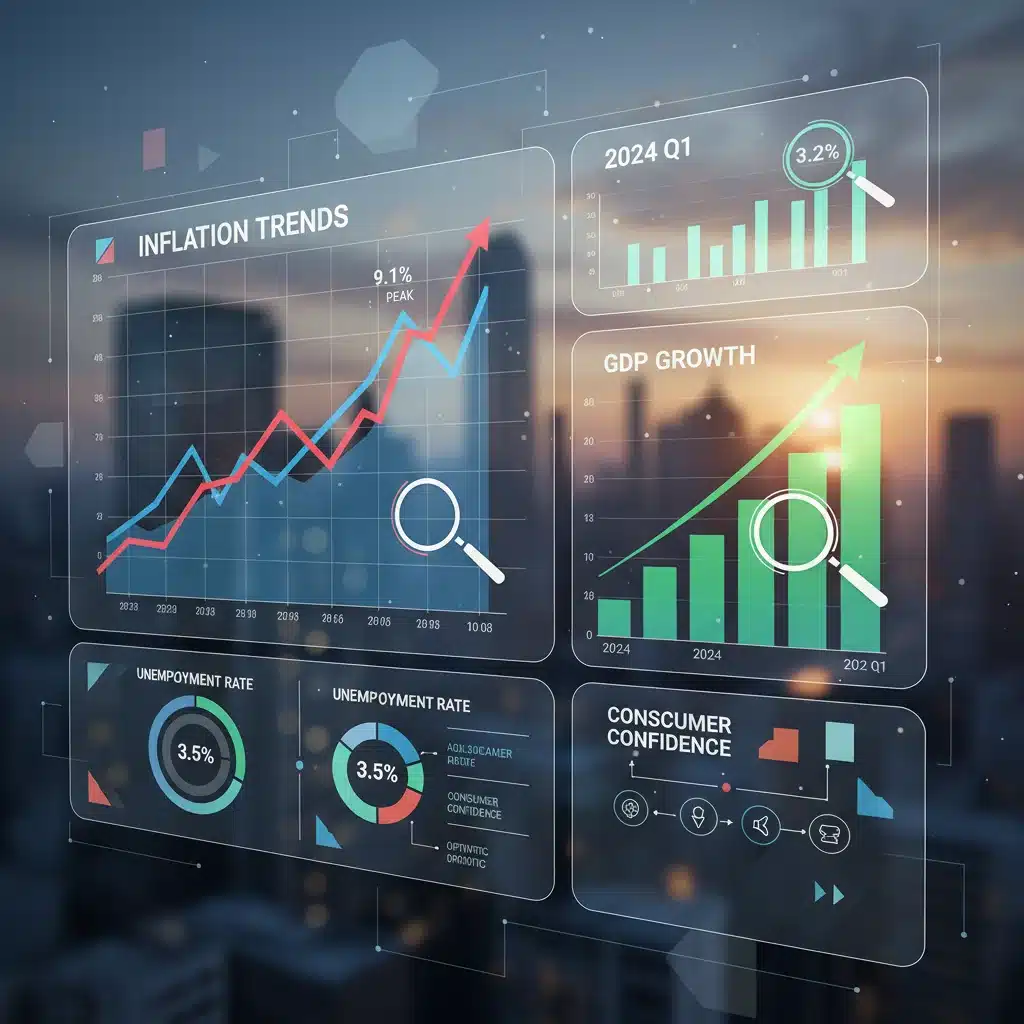Economic indicators and inflation trends analysis